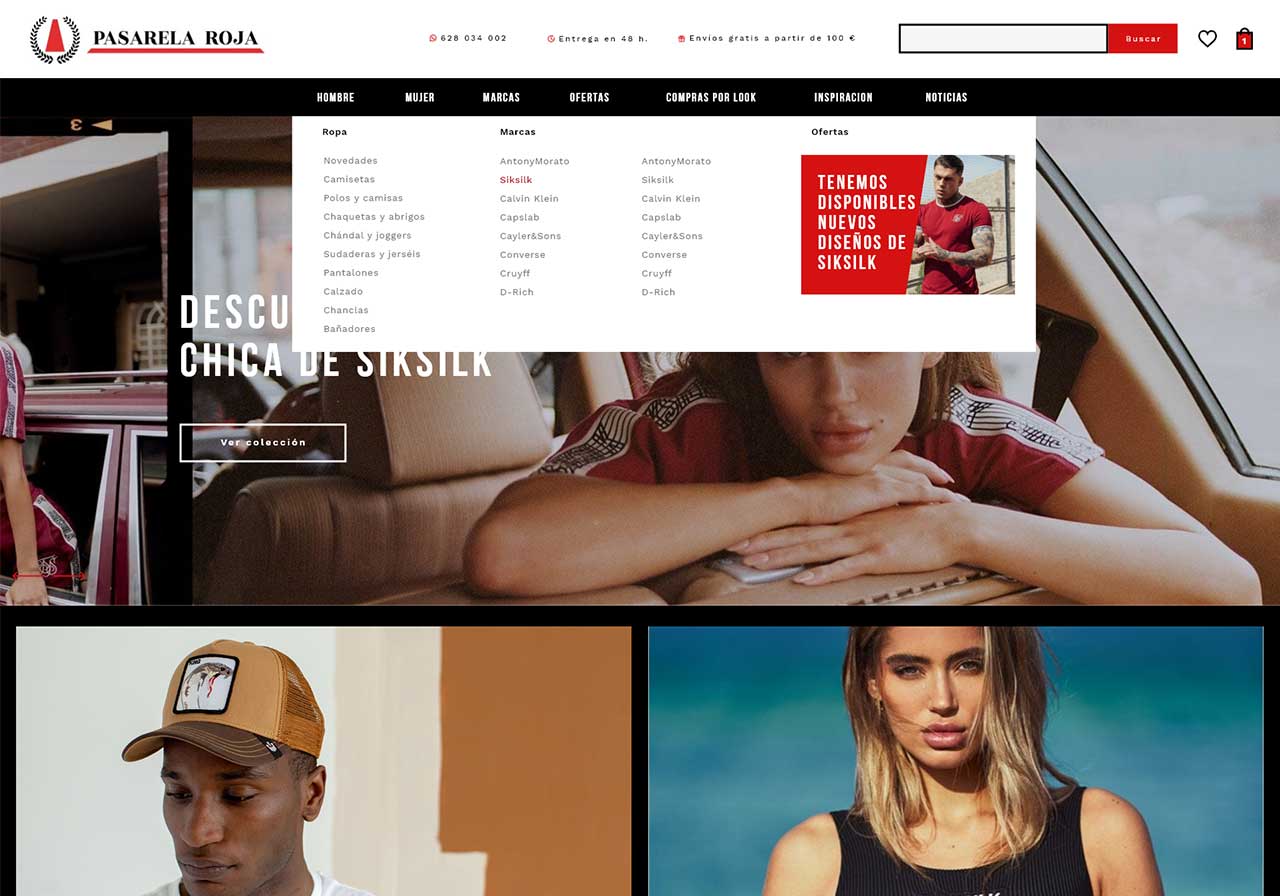 Armstrong Misión Reorganizar Desarrollo de tienda online de ropa urbana y streetwear